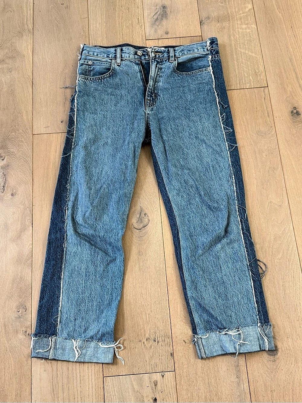 Silverlake Straight Leg Jeans in Blue Waist 27